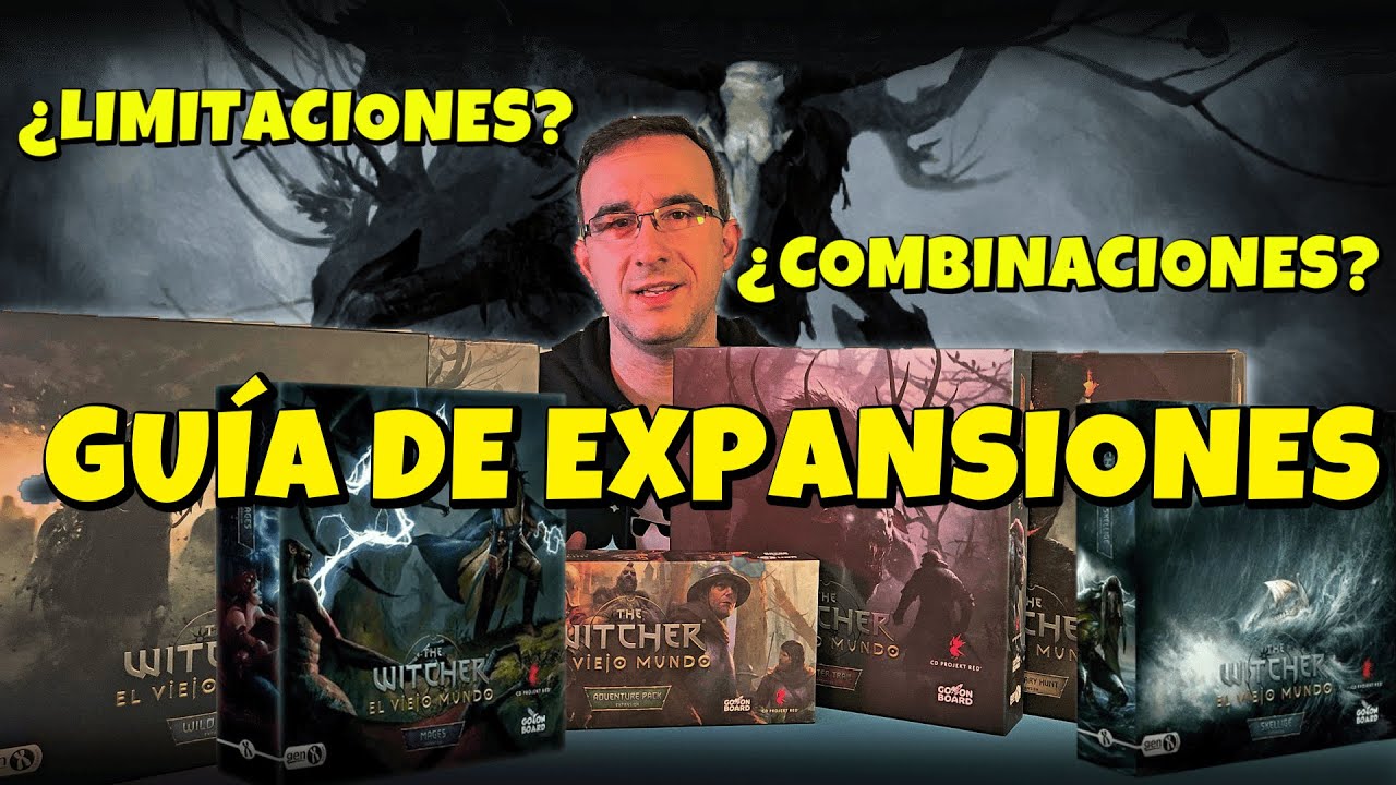 GUÍA de EXPANSIONES The Witcher El Viejo Mundo - COMBINACIONES y LIMITACIONES