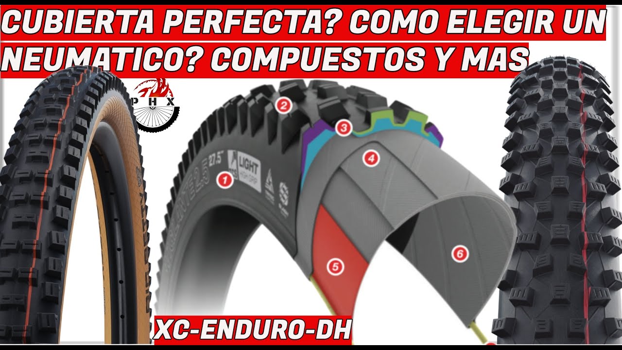 CUBIERTA PERFECTA? CUAL EL MEJOR NEUMATICO ?TIPO DE COMPUESTOS /MTB CICLISMO BICICLETAS