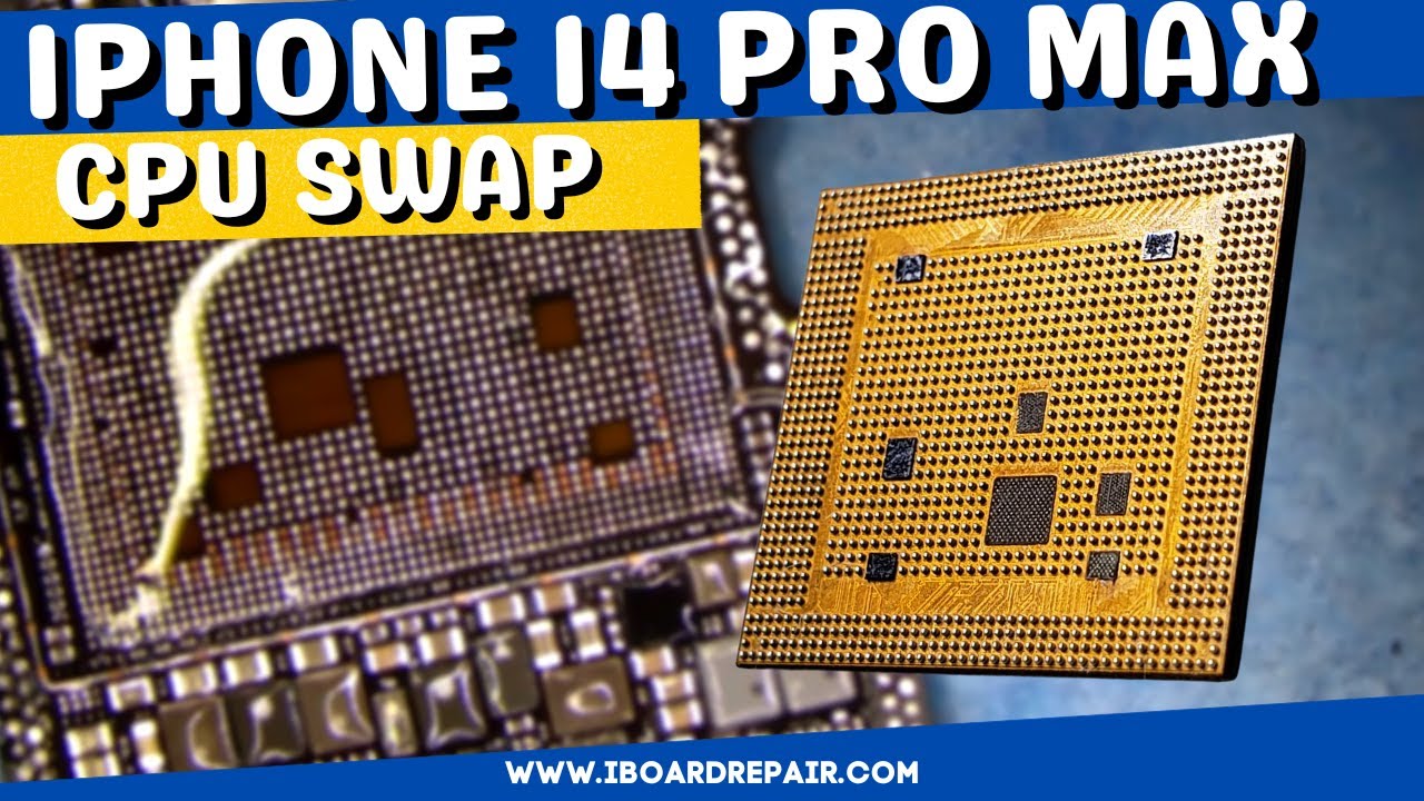 iPhone 14 Pro Max Data Salvage - A16 CPU Swap