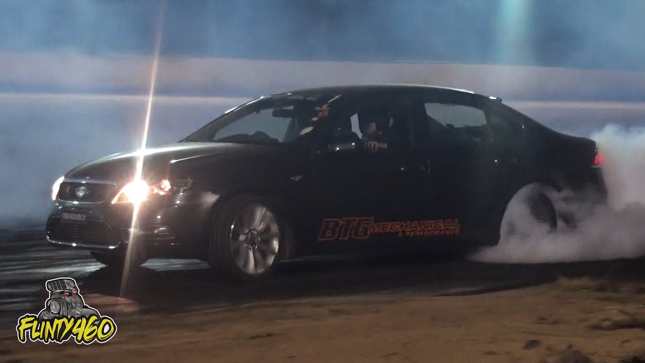 NITROUS BARRA G6 FALCON BURNOUTS AT KATANNING STYC
