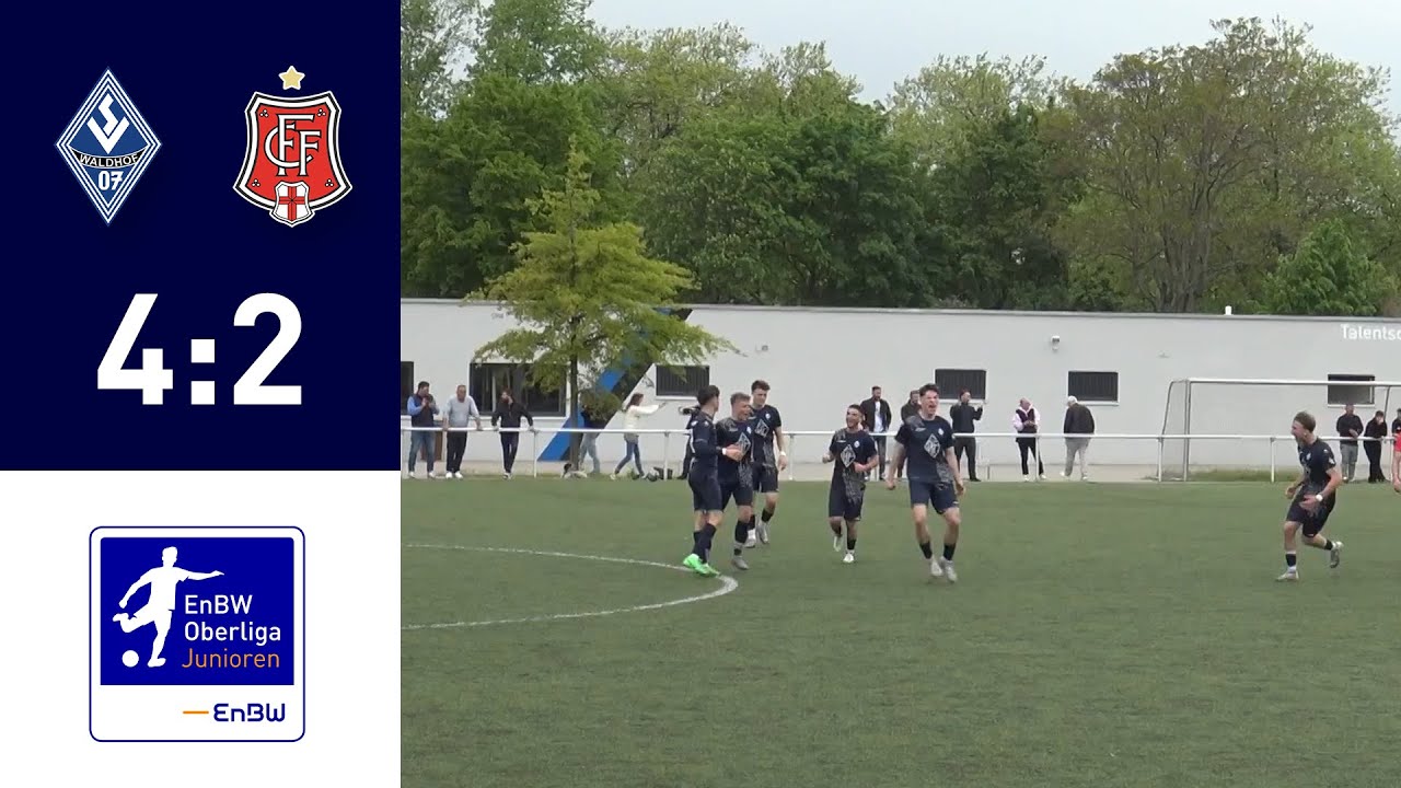 EnBW-Oberliga - A-Junioren: SV Waldhof Mannheim - Freiburger FC 2023/24