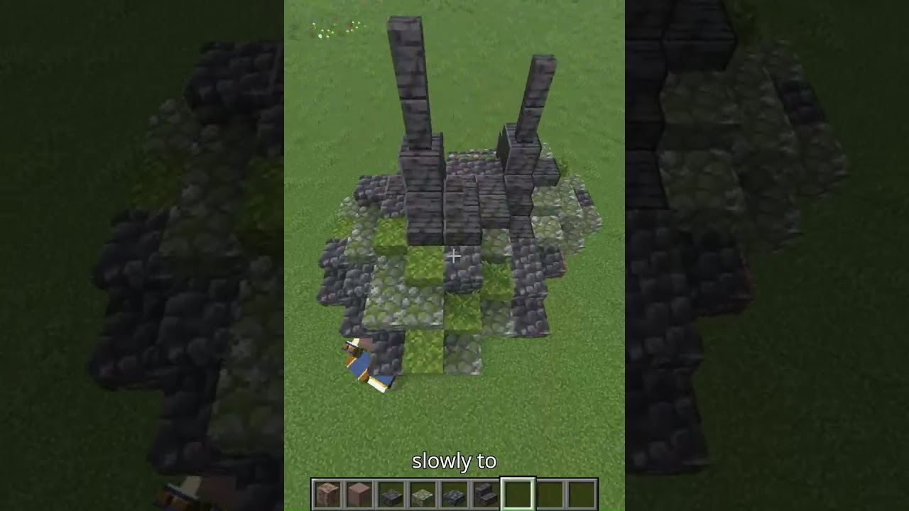 Minecraft Hagrid's Hut Tutorial  #minecraft #harrypotter #hogwarts #tutorial