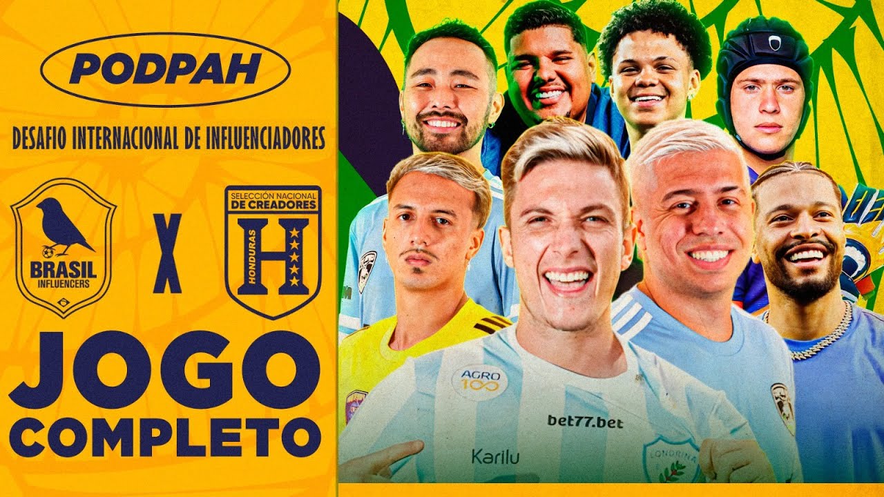 BRASIL X HONDURAS - DESAFIO INTERNACIONAL DE INFLUENCIADORES