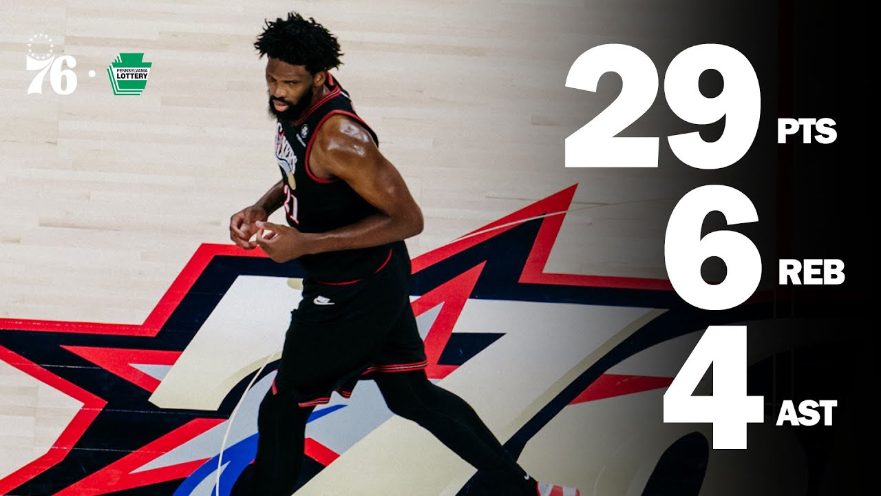 Joel Embiid Puts Up 29 Points in 26 Minutes