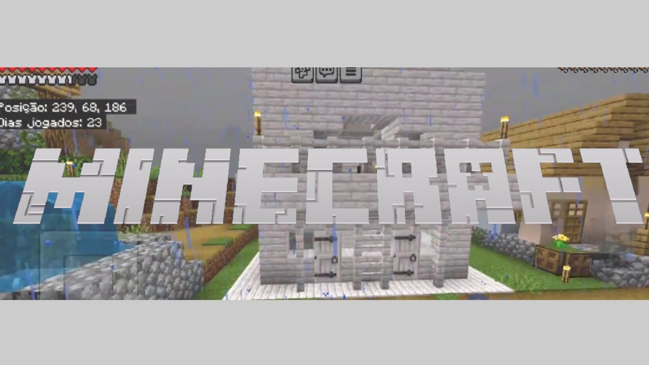 Mostrando meu mundo no Minecraft¹