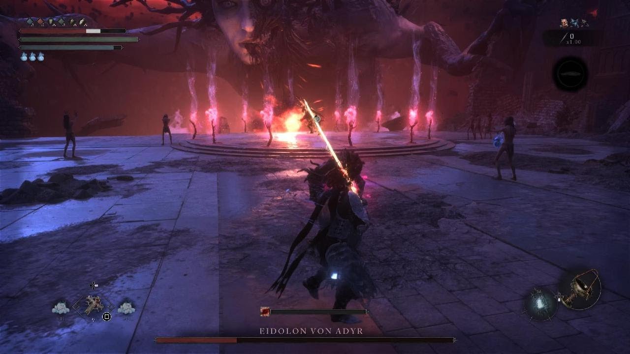 Lords of the Fallen Ng+3 sword buff only Eidolon of Adyr (Veteranmodus)
