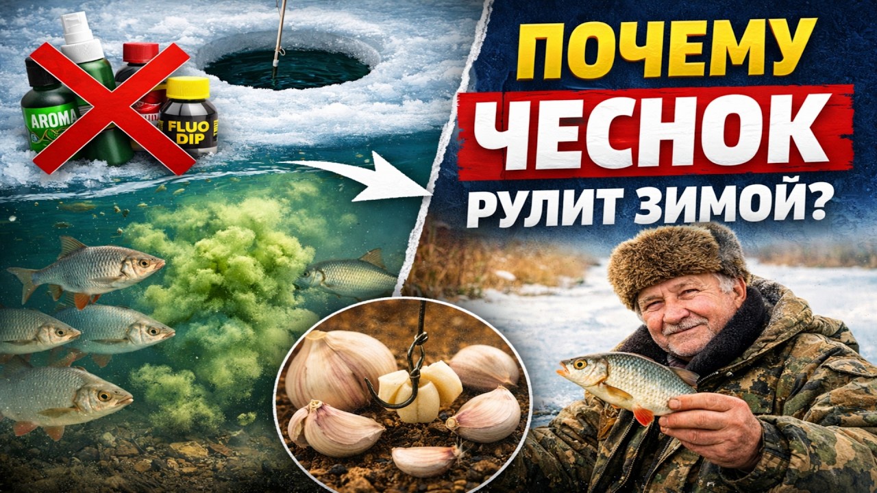 Хватит кормить рыбу ХИМИЕЙ! Вот почему дедовский чеснок — король января.