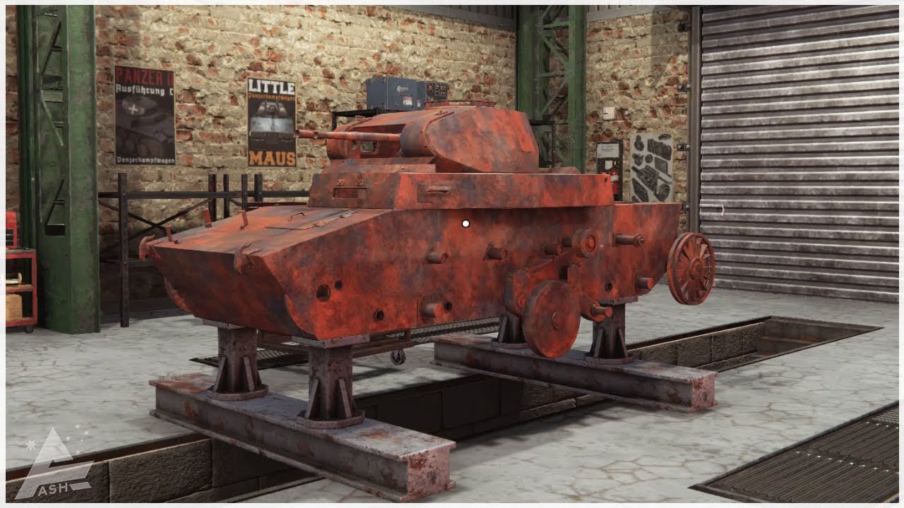 PANZER IIC  - Tank mechanic simulator
