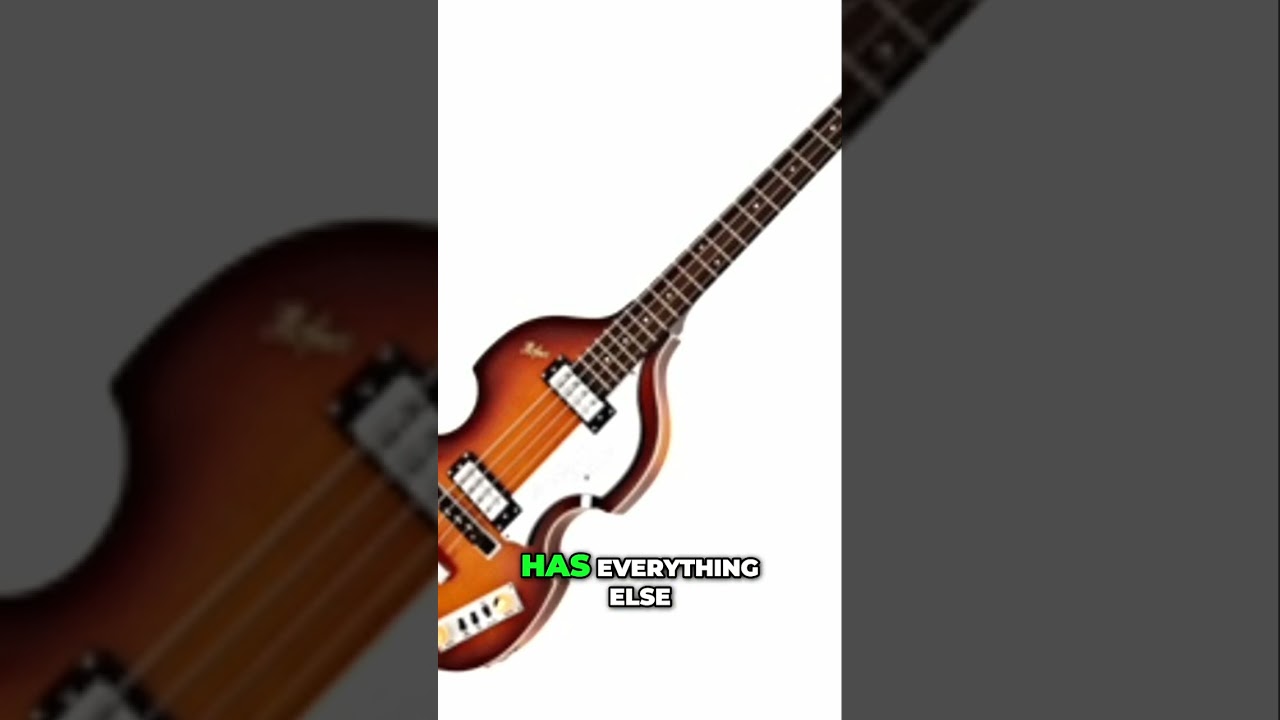 Why the Hofner Violin Bass is a MUST-HAVE for Musicians!