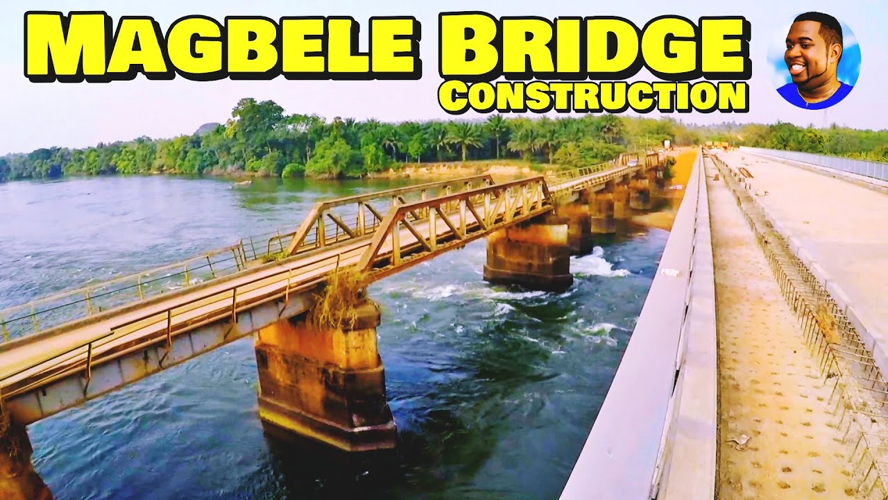 MAGBELE BRIDGE CONSTRUCTION - Port Loko 🇸🇱 Vlog - Explore With Triple-A