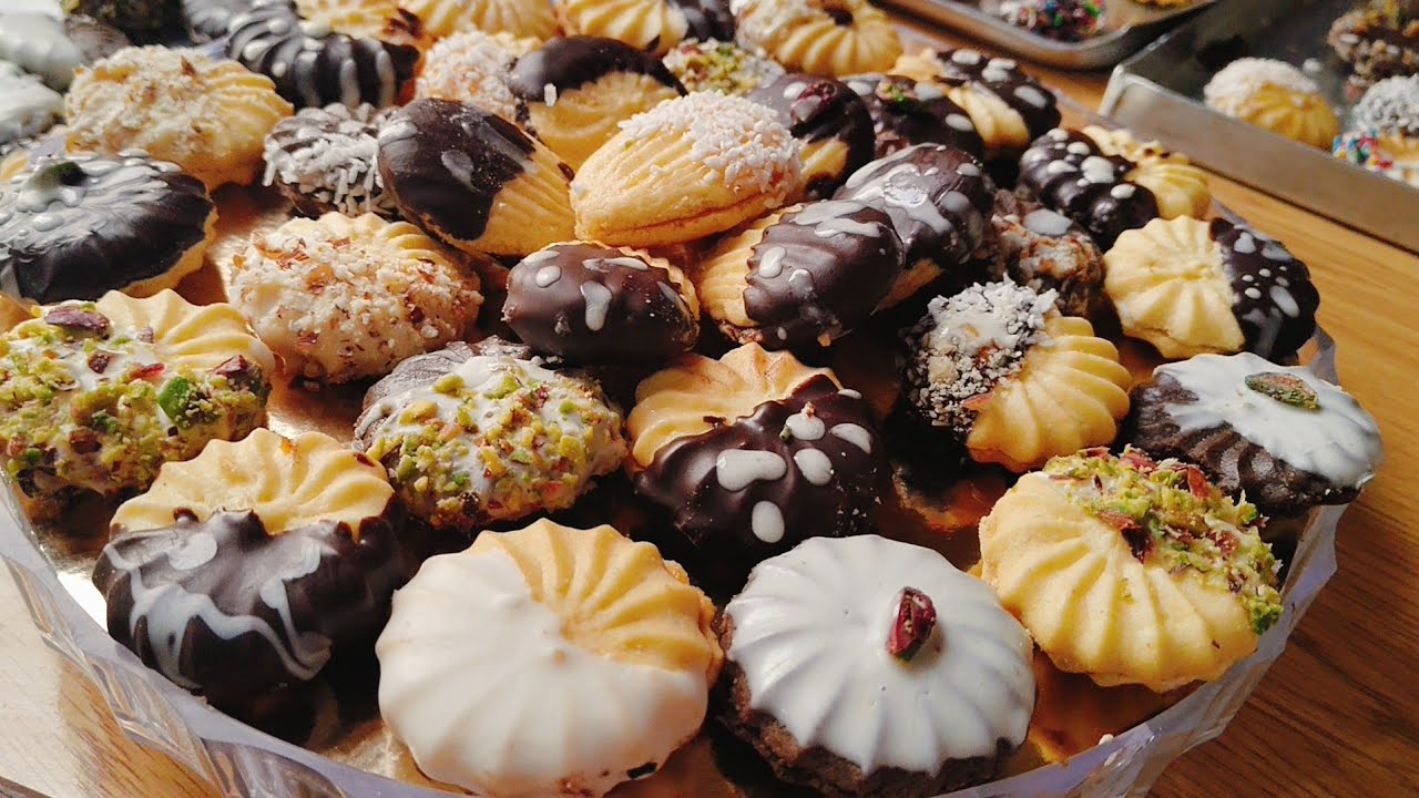 بيتيفور العيد الفاخر❗بدون ماكينه هتعملى احلى بيتيفور 😉بابسط المكونات 👌#trending#youtube#food#recipe 