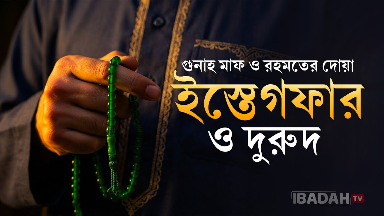 অসাধ্য সাধনের আমল: ইস্তেগফার ও দুরুদ শরীফ | মন শান্ত করার শক্তিশালী দোয়া ও জিকির