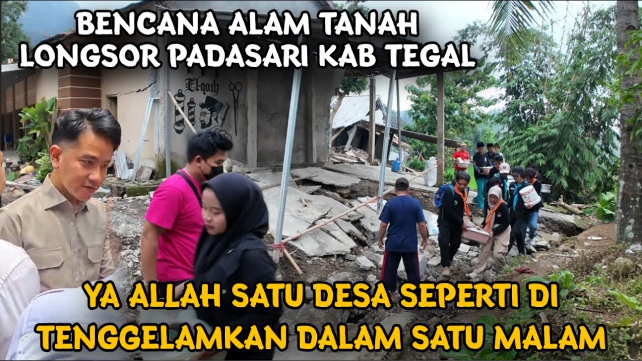 KONDISI TERKINI ! KAMPUNG WAKIDIN,MAS PUJI & TOHAR HAMPIR HILANG TERTELAN BUMI 