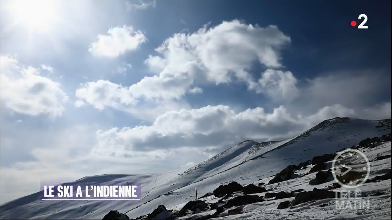 Le ski à l'indienne