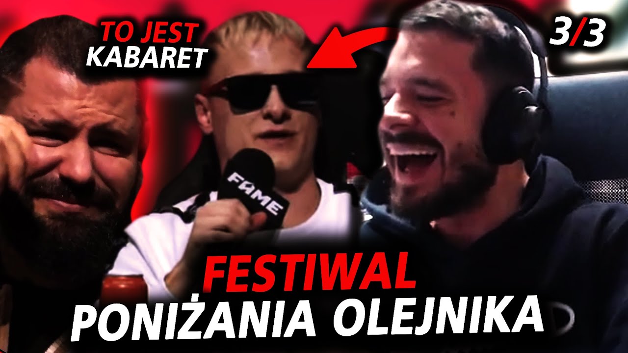 TAKEFUN OGLĄDA FAME REBORN: KONFERENCJA - NAJLEPSZE MOMENTY 3/3 (OLEJNIK)