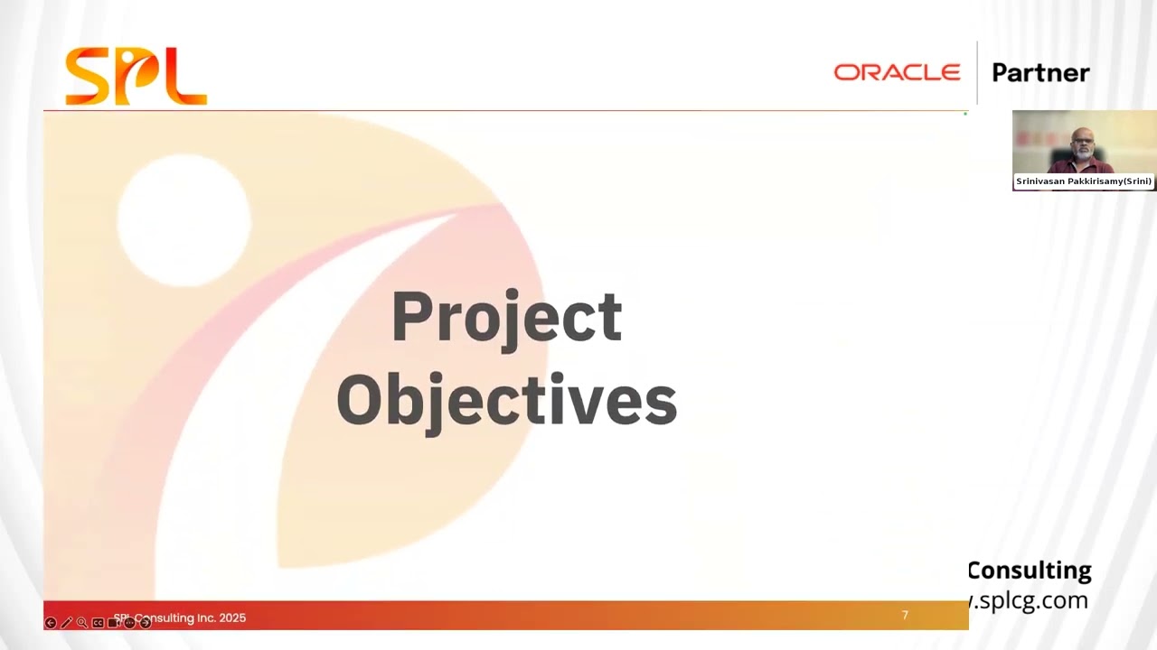 SPL Consulting - Oracle Fusion ERP Financial Webinar