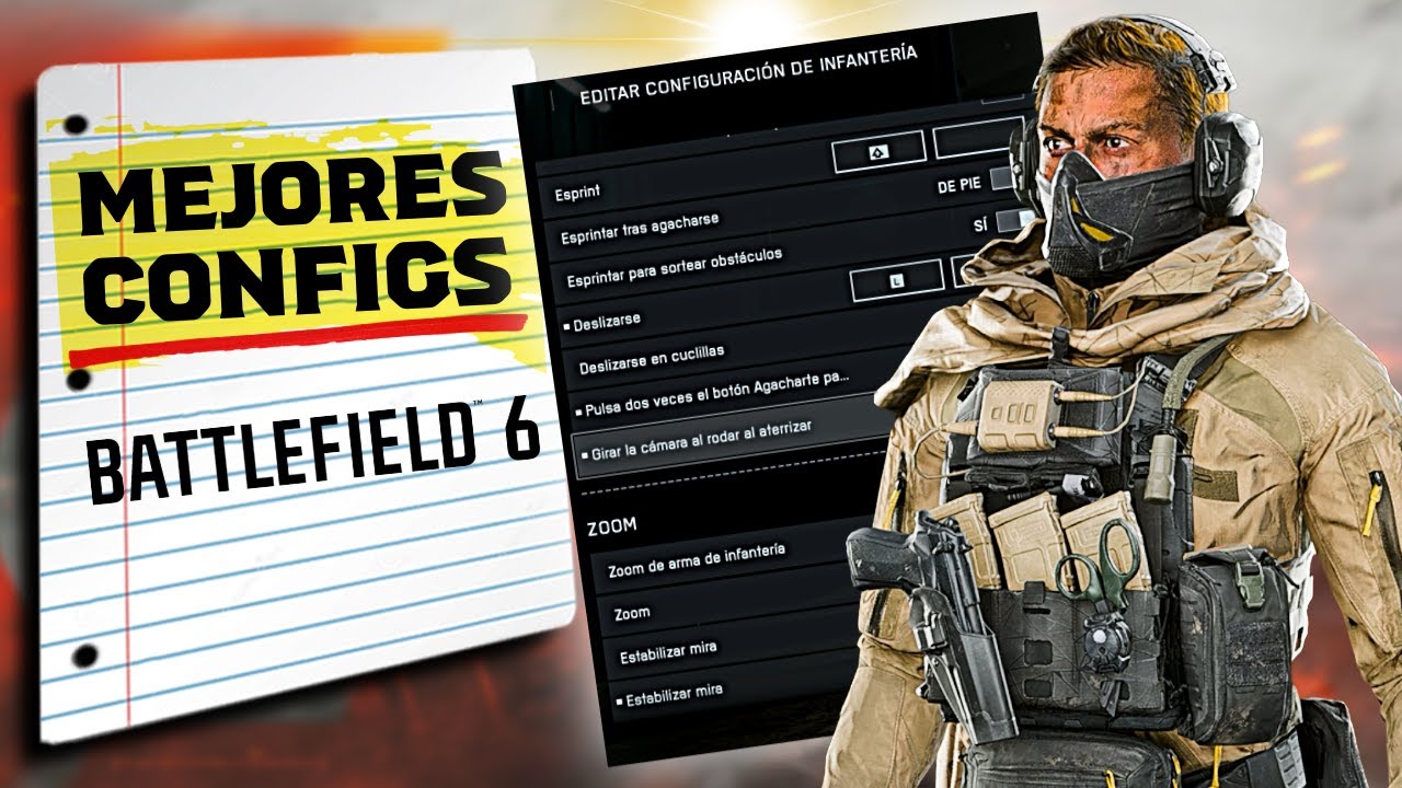 Mejores CONFIGURACIONES para Battlefield Redsec 2025