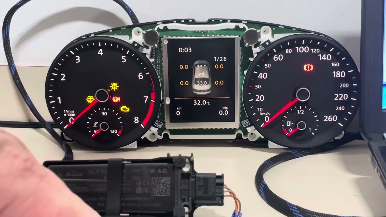 TPMS RDKS Jetta Tiguan e Passat PQ35 3AA