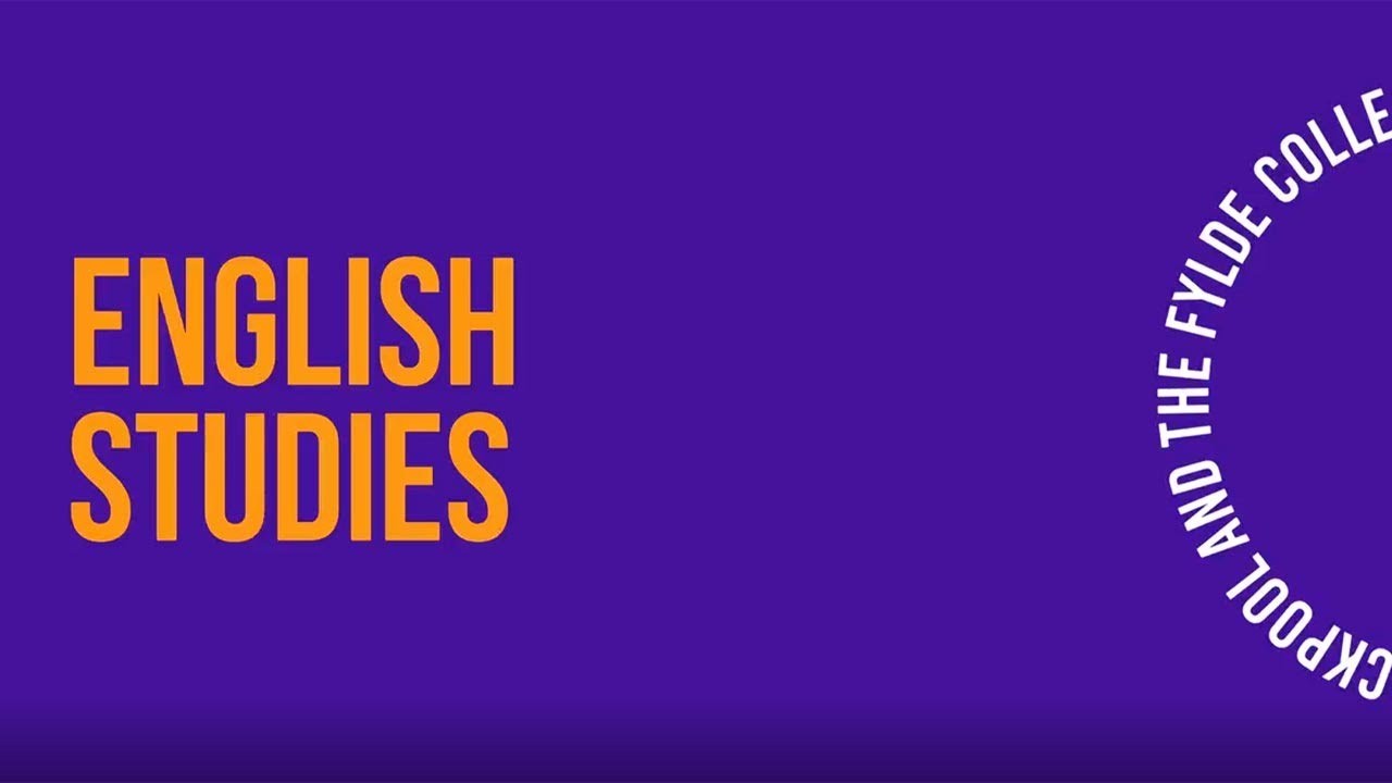 B&FC English Studies - Degree Level