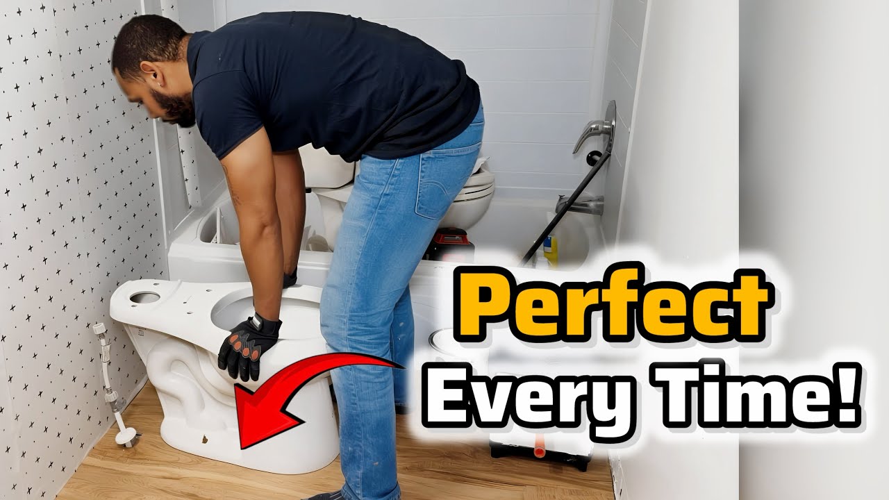 Install Your New Toilet Without Leaks: Full Tutorial