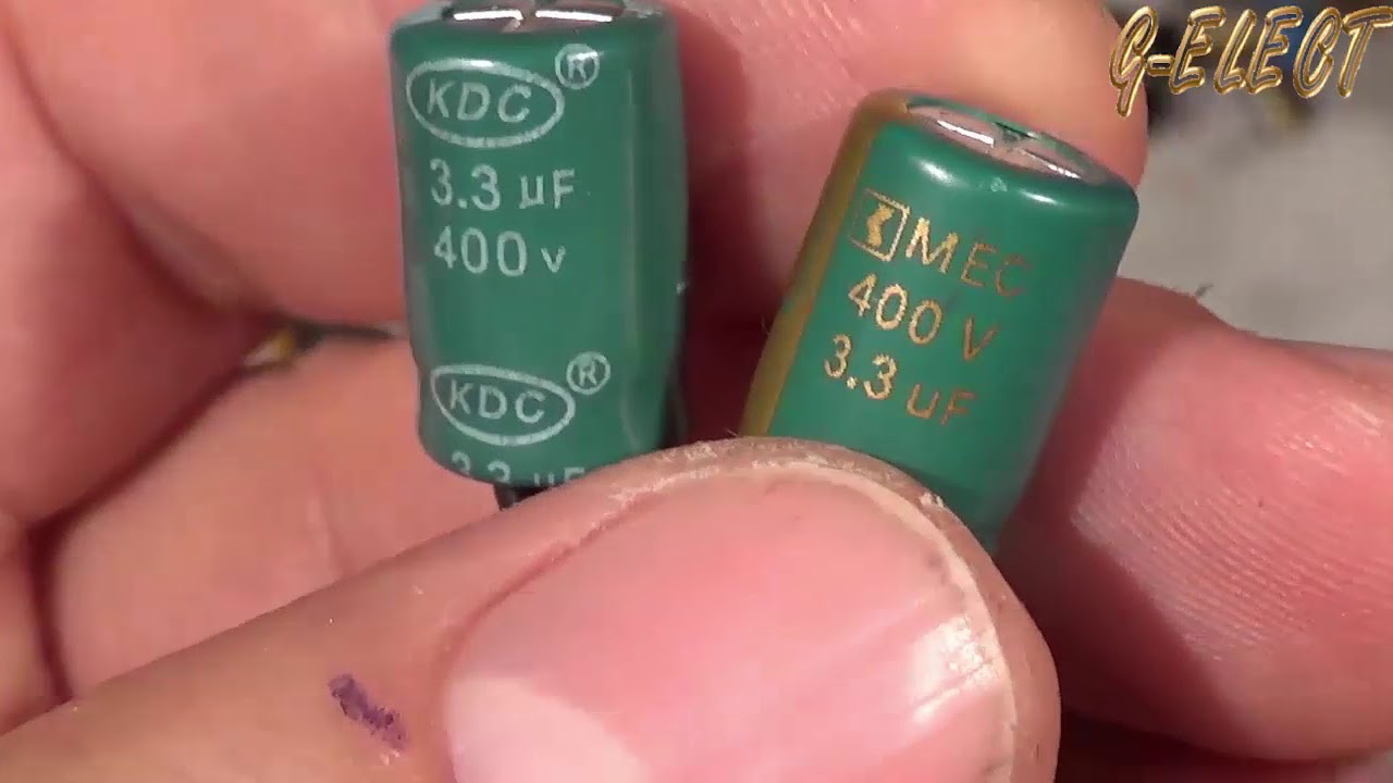 CAPACITORS طريقة فحص المكثف مع ربط المتسعات على التسلسل و على التوازي