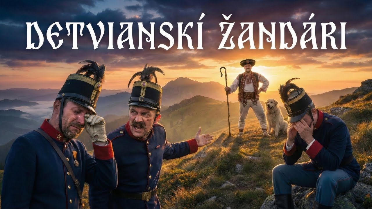 Detvianskí žandári 👮‍♂️ Slovenské ľudovky 🩵 SpievAI Srdcom