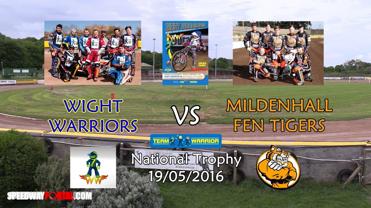 Isle of Wight 'Wightlink Warriors' vs Mildenhall 'Fen Tigers' : National Trophy : 19/05/2016