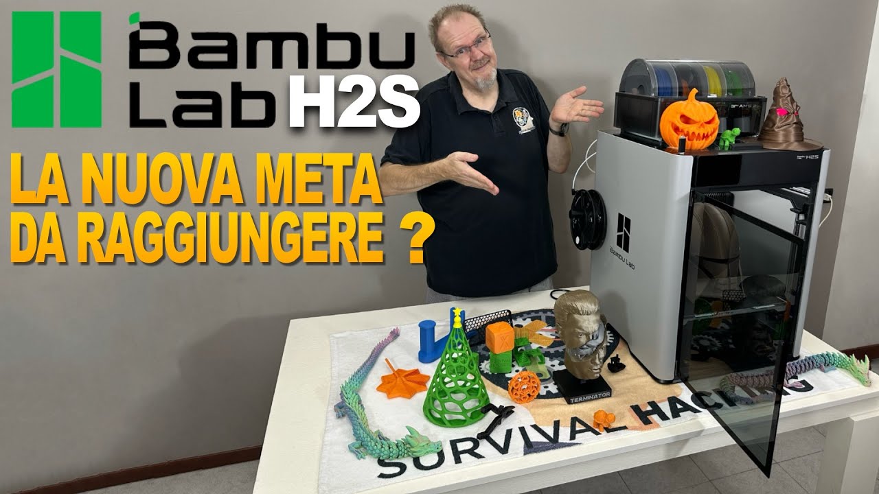 SHU63 - @BambuLab  H2S - La nuova meta da raggiungere ?
