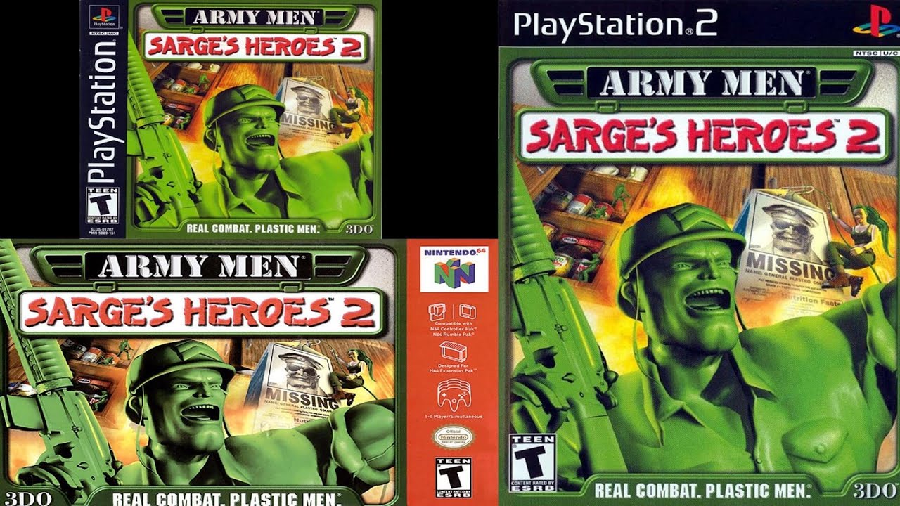 Army Men: Sarge's Heroes 2 for PlayStation, PlayStation 2, and Nintendo 64 Review
