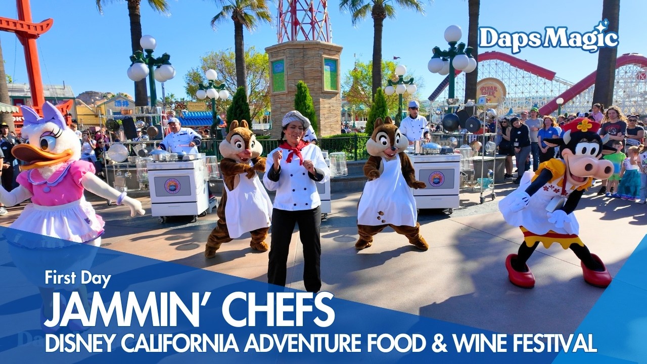 Jammin' Chefs   2026 Disney California Adventure Food & Wine Festival 4K