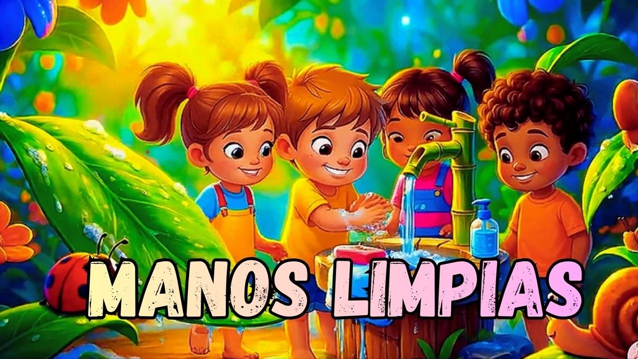 Peluchín: Aprendemos a lavarnos las manos | Canción infantil