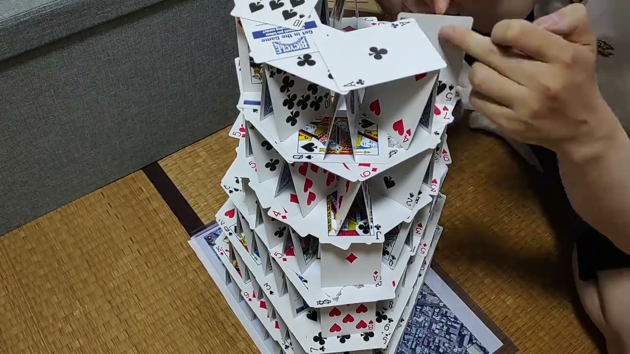 スカイツリートランプタワーの作り方