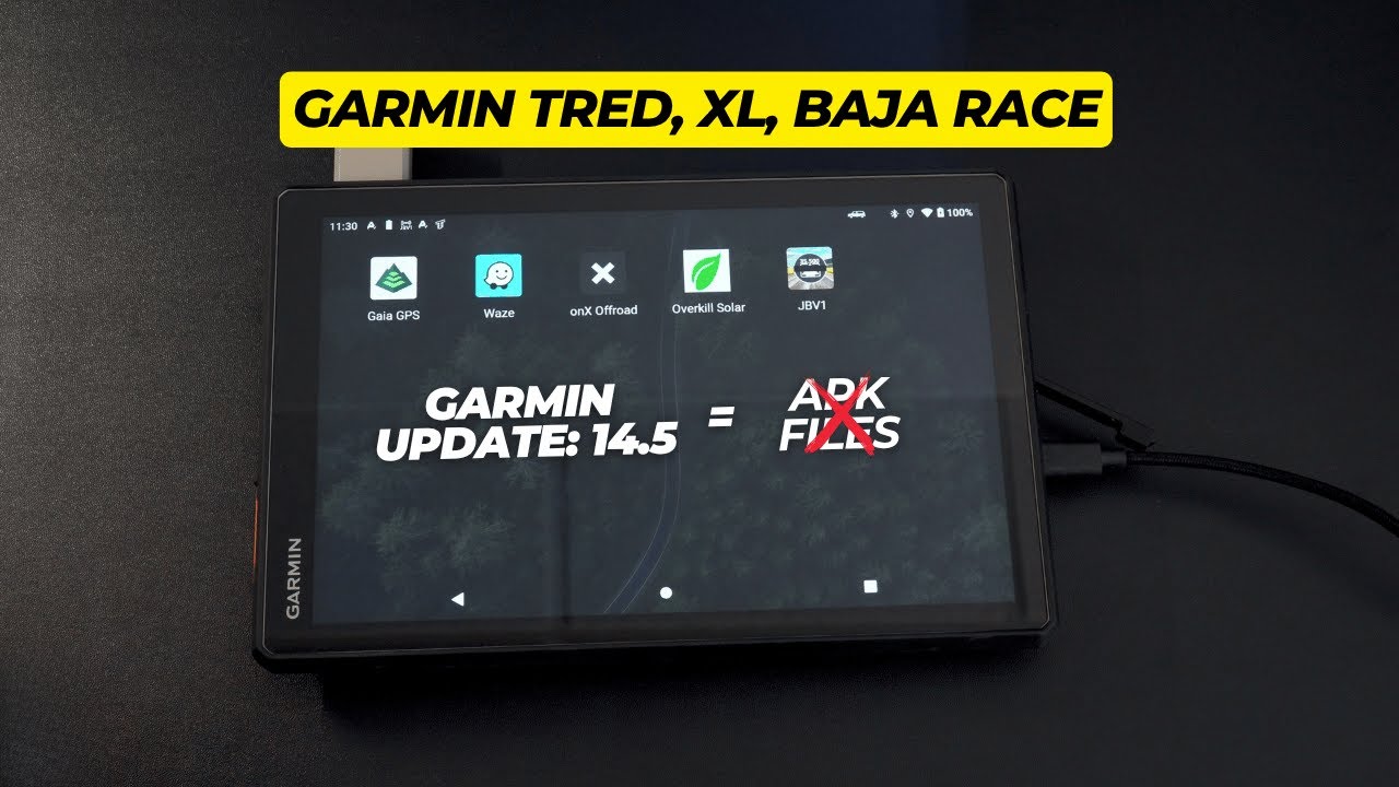 Garmin Tread XL Update Kills APK Support – What You Need to Know