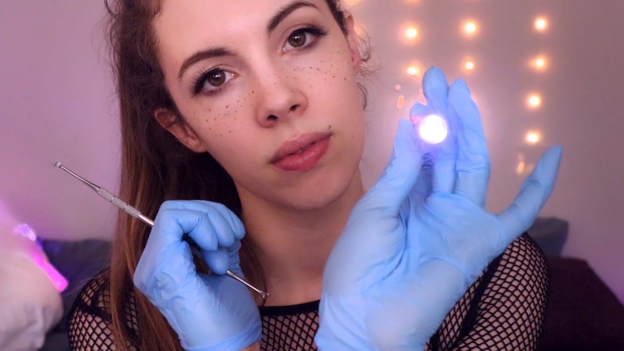ASMR Fixing You (Gloves sounds, Whispering, Scratching Sounds, Brushing, Ear Sounds ...)