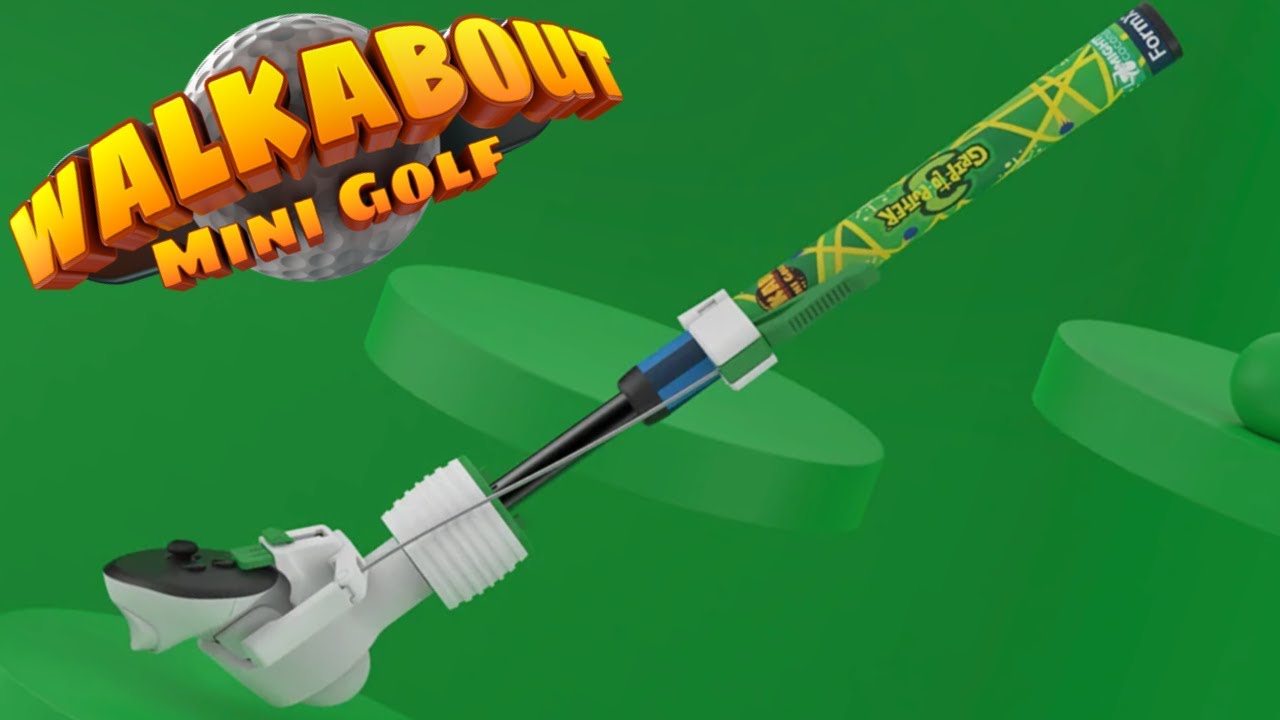 First look at the official Walkabout Mini Golf x FormX Grip-To-Putter 3!