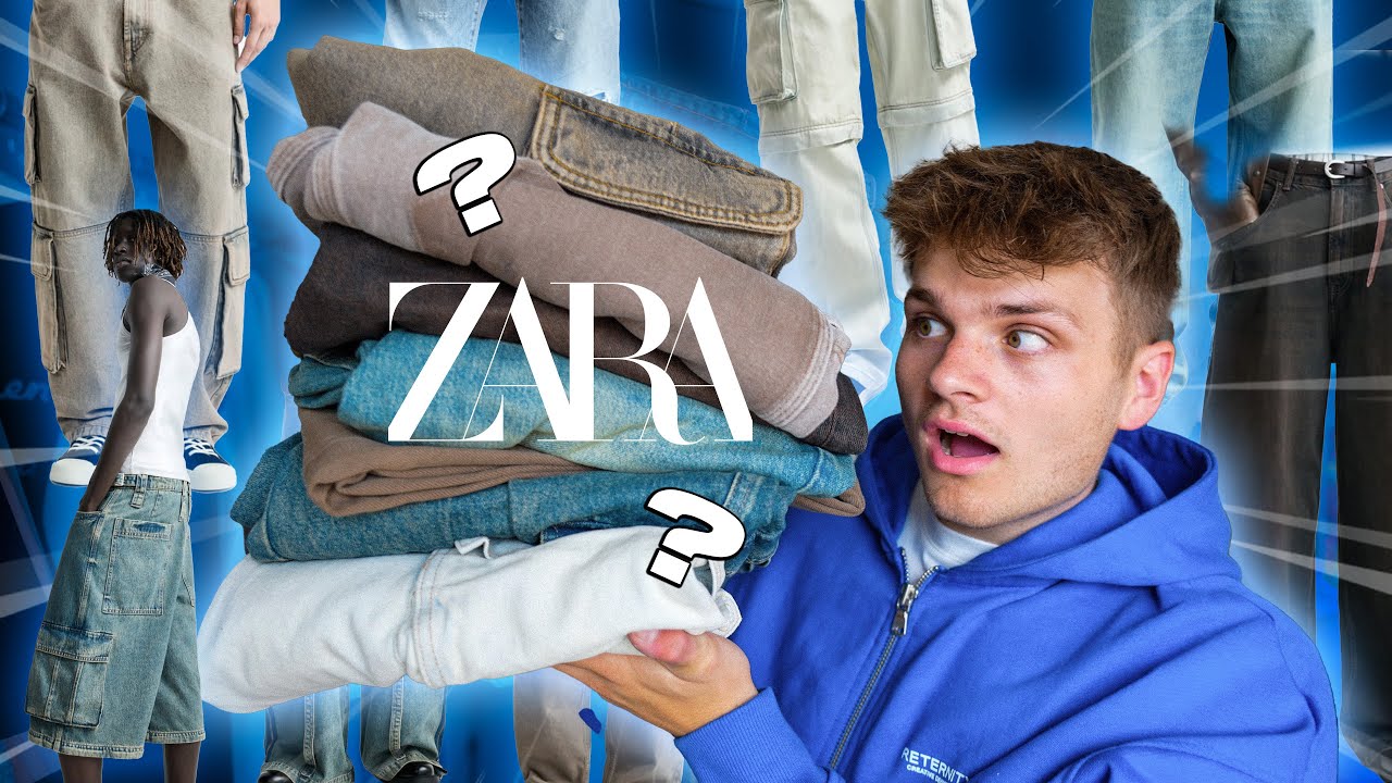 GÜNSTIG & KRASS?😳 Ich teste die NEUEN ZARA Denims und Cargos👖🔥 | Jan