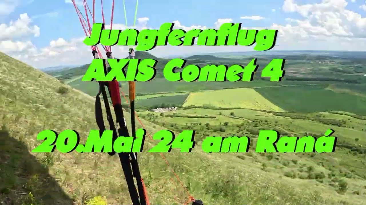 Jungfernflug AXIS Comet 4
