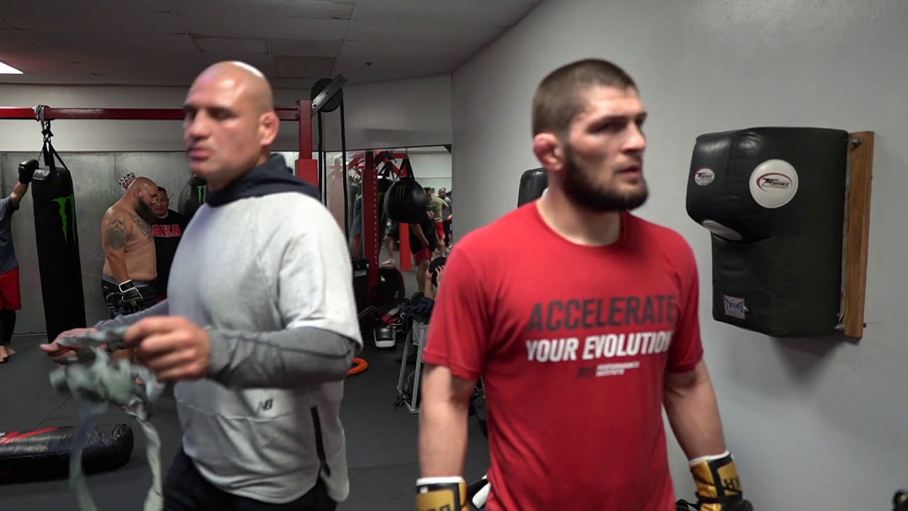 One  last UFC 249 Workouts #BeforeCorona Khabib Nurmagomedov