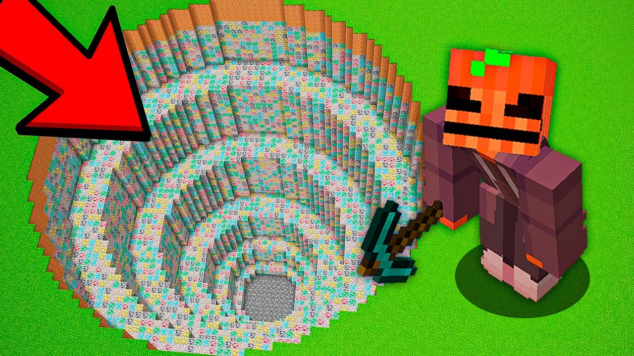 Creé MINA Con Todos los MINERALES de Minecraft!