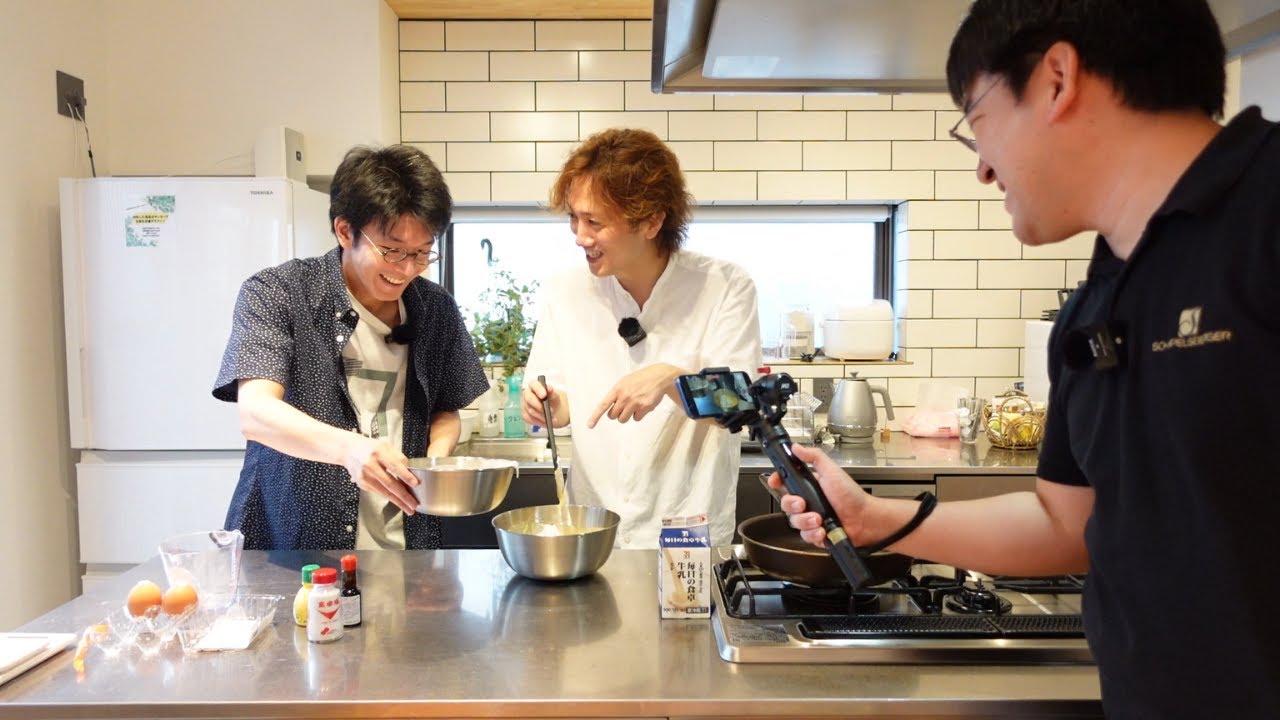 ウィーン在住音楽家とウィーンのスイーツ作り。高島健一郎（REAL TRAUM）×藤川有樹（あるお）×津久井俊彦（としさん）