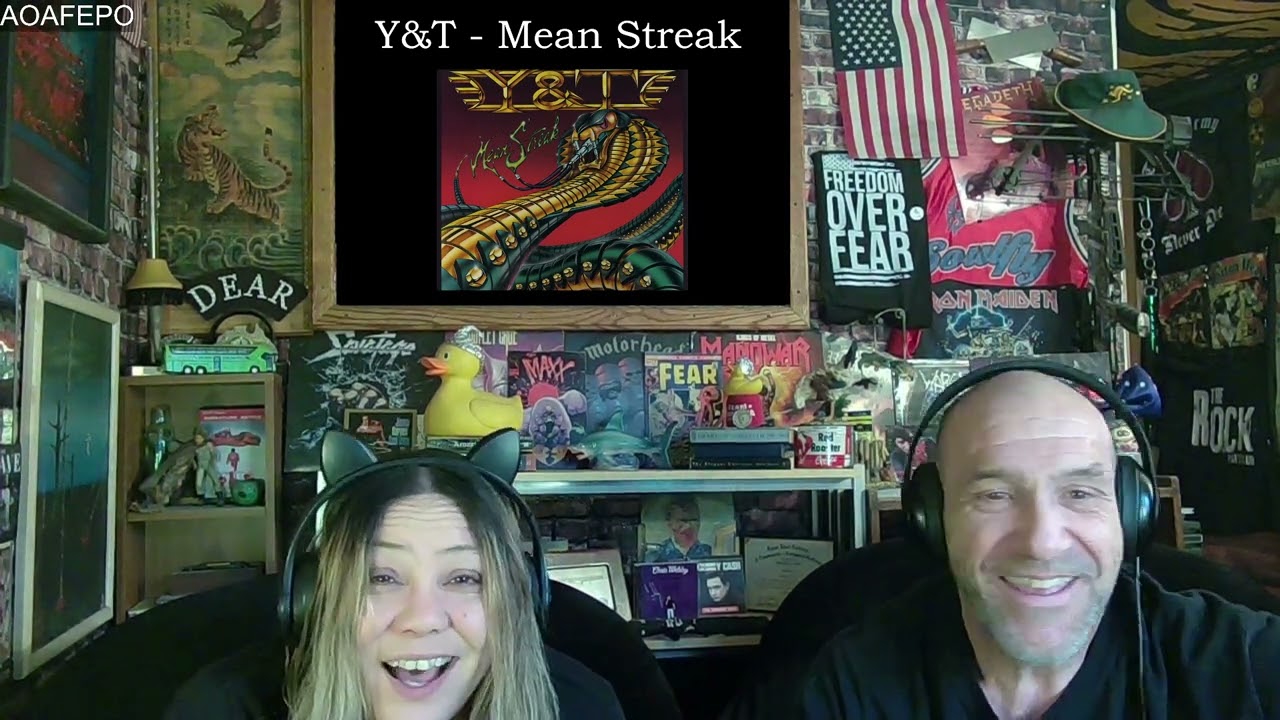 Y&T - Mean Streak - Reaction with Rollen & Angie