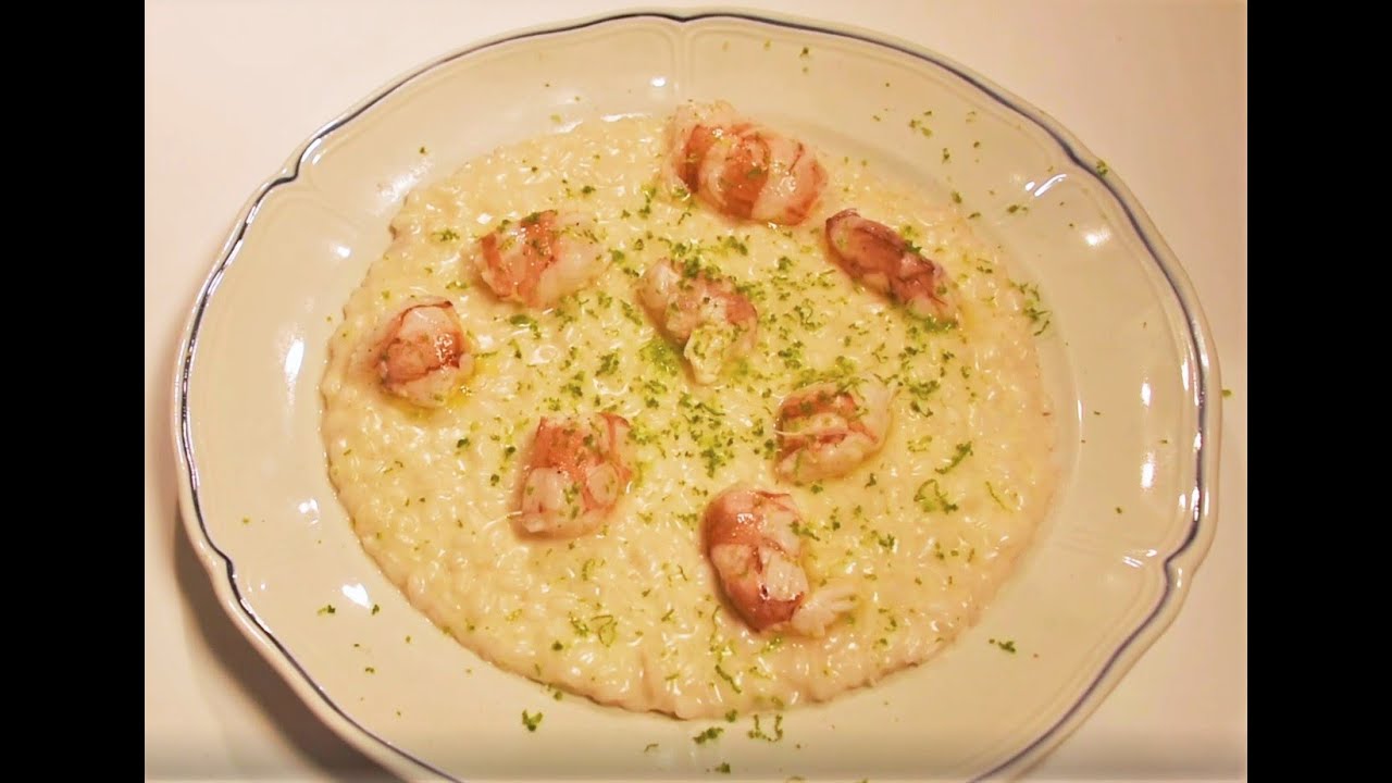 RISOTTO AI GAMBERI E LIME