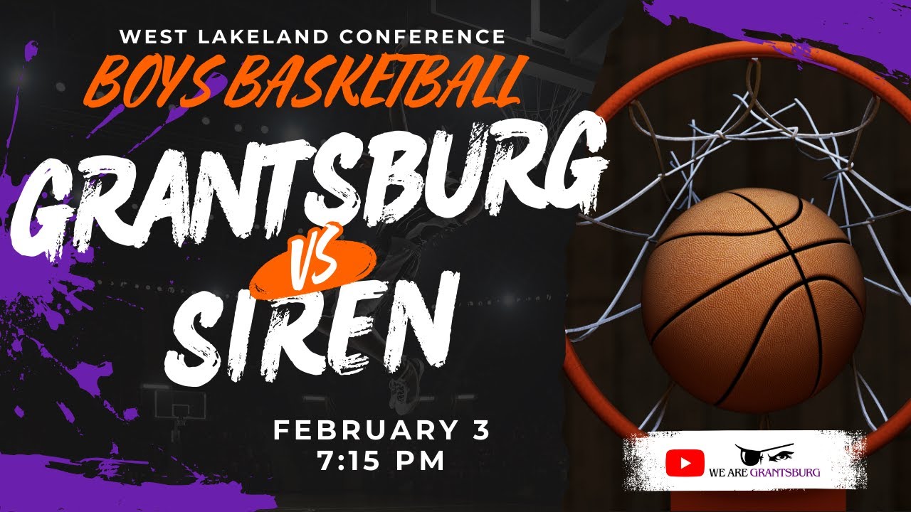 Siren vs Grantsburg | Boys Varsity Basketball | Feb 3, 2026