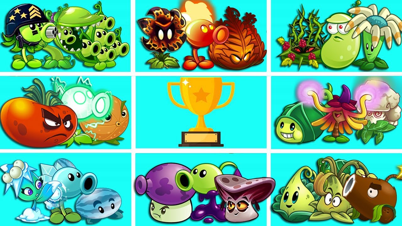 Tournament 8 Best Team Plants - Who Will Win? - PvZ 2 Team Plant Vs Team Plant
