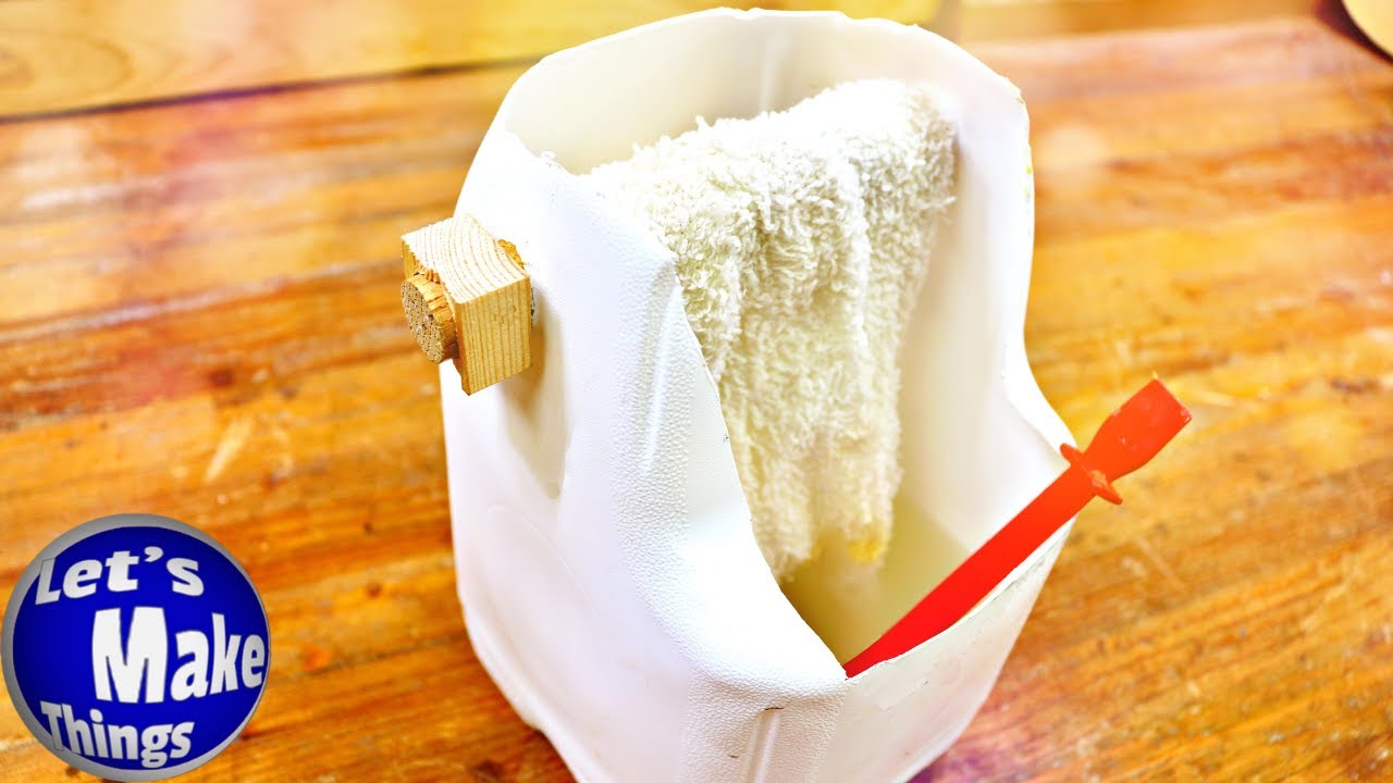 Glue Frankenstein Milk Jug (Instructional)