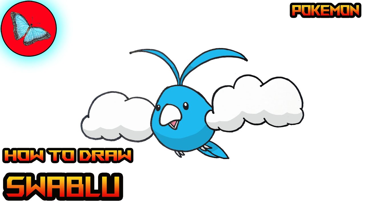 How To Draw Pokemon - Swablu