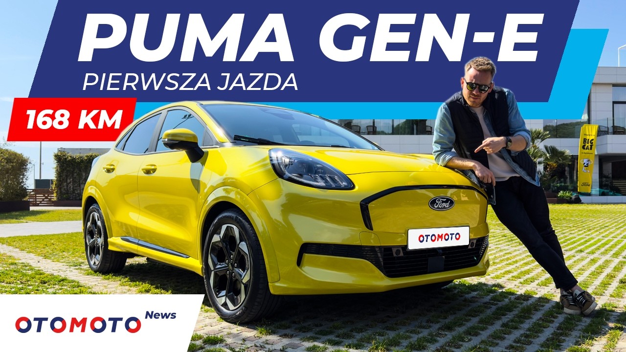 Ford Puma Gen-E 2025 ma basen w bagażniku! | OML