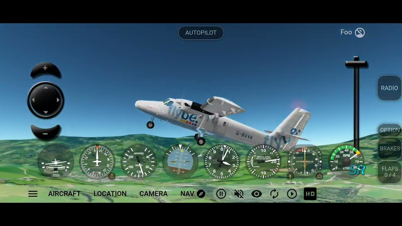 Takeoff And Landing An De Havilland Canada DHC-6 Twin Otter (BTW The Takeoff is bad)