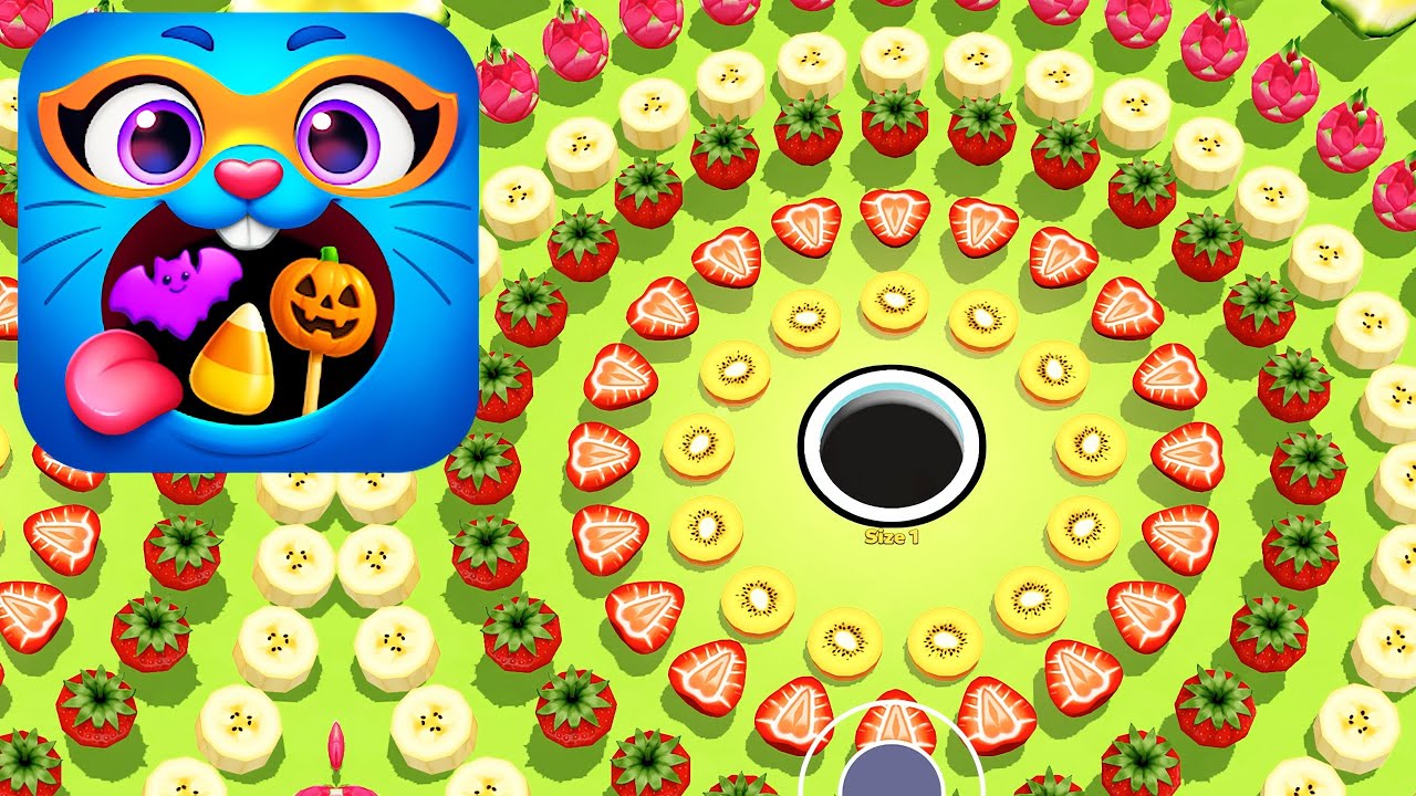 All in Hole: Black Hole Game - Gameplay Part 1 (iOS, Android)