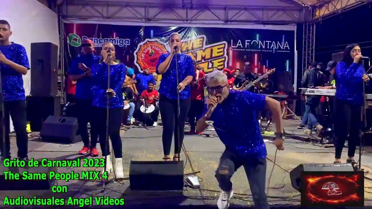 Grito de Carnaval 2023 The Same People MIX 4  con Audiovisuales Angel Videos